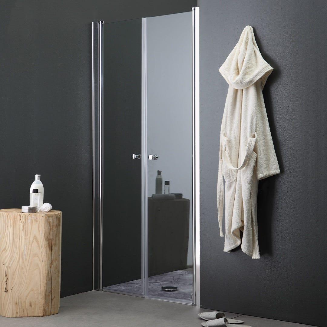 Panik-Duschtür mit 70 cm Scharnieröffnung | Saloon