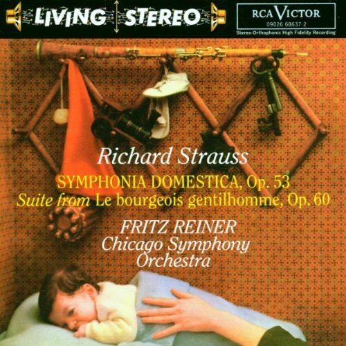 Fritz Reiner - Living Stereo - Reiner dirigiert Strauss (Sinfonia domestica / Der Bürger als Edelmann) (Aufnahmen 1956) - Preis vom 13.10.2026 19:28:25 h
