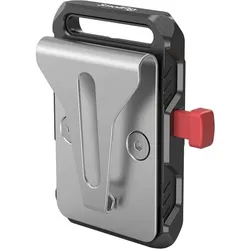 SmallRig Mini V Mount Battery Plate (Cage Zubehör), Video Zubehör, Rot, Silber, Schwarz