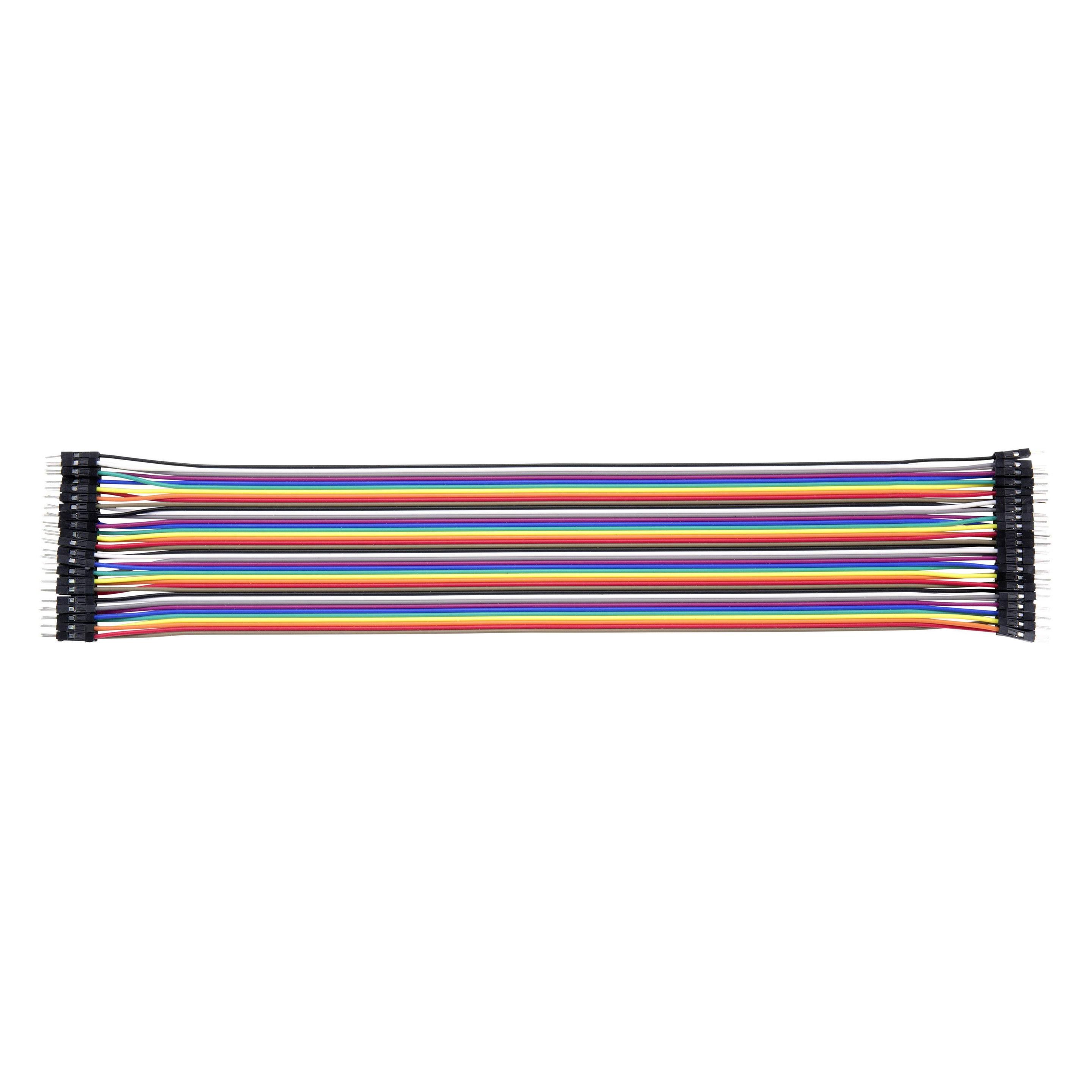 Renkforce Drahtbrücken-Stecker - Drahtbrücken-Stecker 30 cm Flachkabel (RF-4599692)