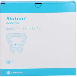 Biatain Schaumverband Sakrum 17x17 cm 5 ST