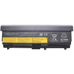 Lenovo Akku Thinkpad T410, T510 (6600 mAh), Notebook Akku, Schwarz