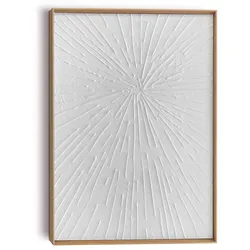 Bild BEAMS (BHT 50x70x3 cm) - weiß - BHT 50x70x3 cm