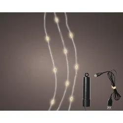 Lichterkette LED MICRO (L 990 cm) - silber - L 990 cm