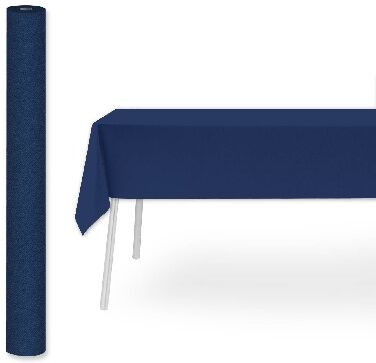 Pack Service Tovaglia in rotolo blu 1,2x25 m 4 Pezzi