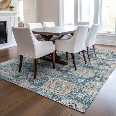 Addison Rugs Machine Washable Indoor/ Outdoor Chantille Persian Vintage Rug