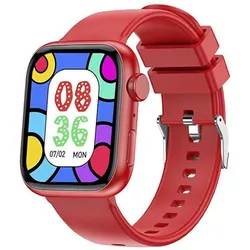 Forever Smartwatch IGo Watch 3 JW-500 Rot (40.43 mm, ohne SIM), Smartwatch