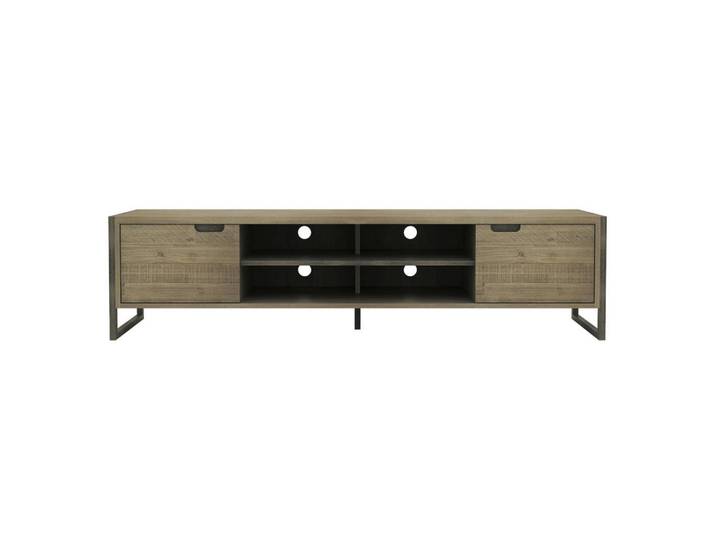 Furnlux Tv-Lowboard Flow Beige 200x45x50 cm, Holz, 200x50x45 cm, Wohnzimmer, TV Möbel, Lowboards, Lowboards stehend