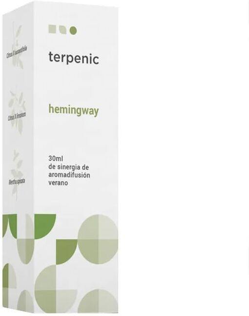 Terpenic Aroma Difusão Hemingway Sinergia 30 ml