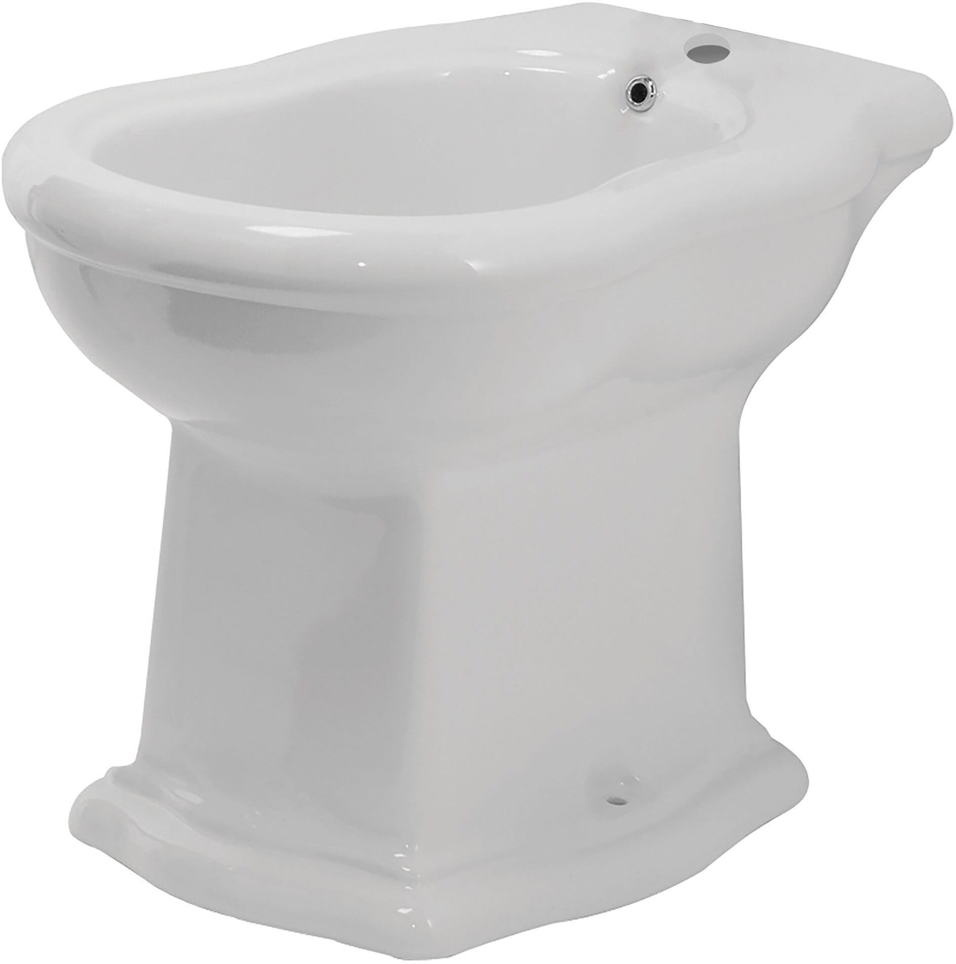 AXA BIDET  SERIE CONTEA A TERRA IN CERAMICA BIANCA