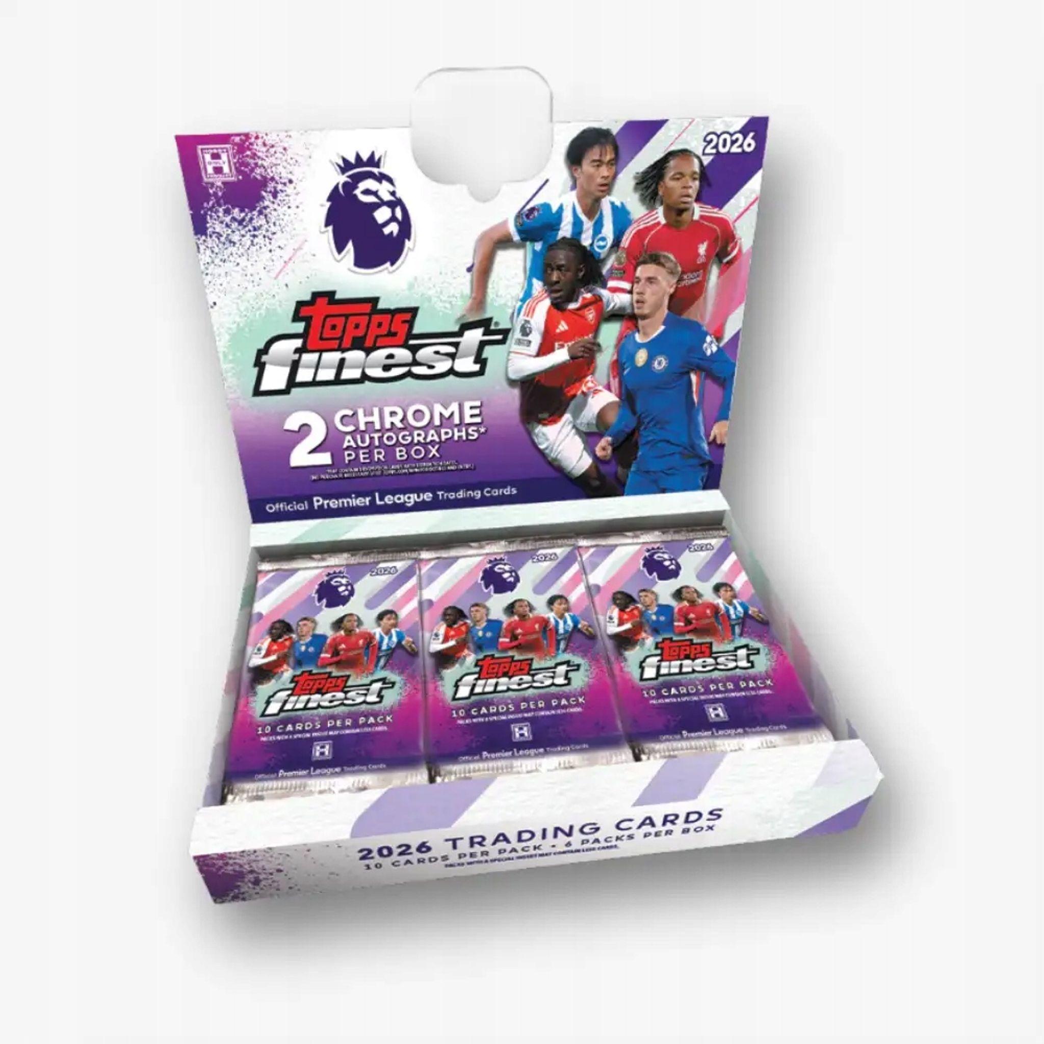 2026 Topps Finest Premier League 2 - guaranteed autographs