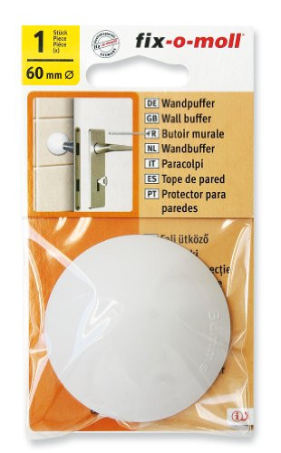 Fix-O-Moll Wandbuffer, wit, zelfklevend of schroeven