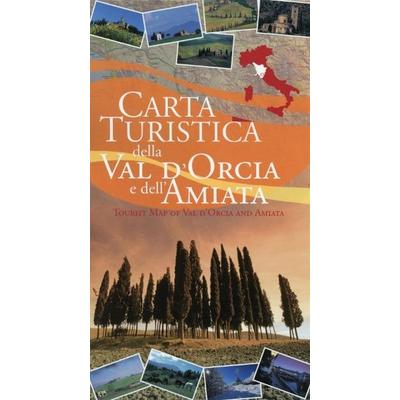Carta turistica della Val d'Orcia; Karte von , Moroni Editore