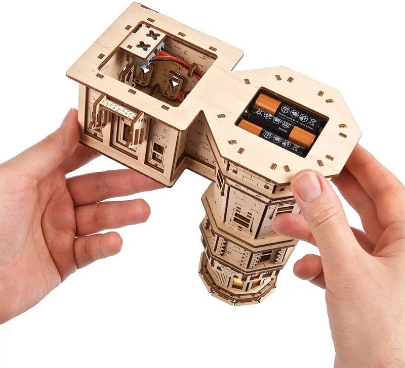 Phare Split Rock Puzzle 3D mécanique en bois - Ugears