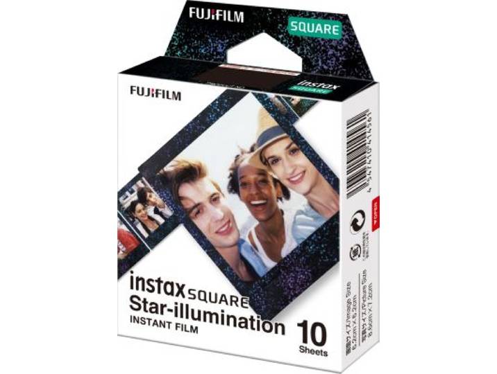 Fujifilm - Papier Photo Instantané Instax Square Star Illumination (X10)