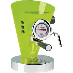 BUGATTI – Diva Espresso – Kaffeemaschine in Apfelgrün – einfarbige Oberfläche, 0,8 l