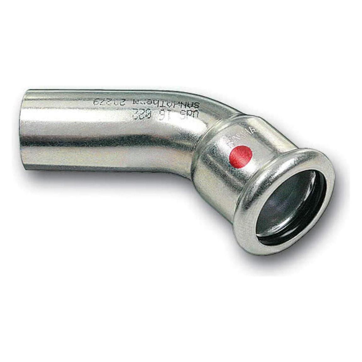 Sanha Therm nipple bend 45 ° ZWxZZ 76.1 (12404076)