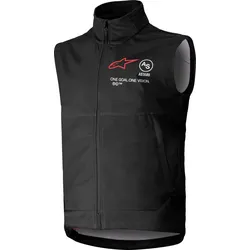 Alpinestars Techstar Softshell, Weste - Schwarz - XL