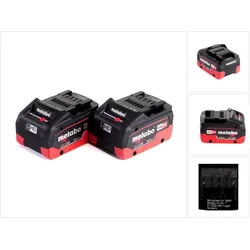 Metabo, Werkzeugakku + Ladegerät, LiHD Akkupack (18 V)