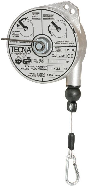Vyvažovač TECNA 9322, 4-6 kg