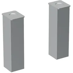 Geberit Möbelfüße Renova Compact 500550 Aluminium matt, 2 Stück