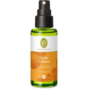 Primavera Raumduft 19500 Raumspray Bio, Spray, motivierend, 50ml, Gute Laune