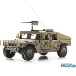 Artitec Fertigmodell US Humvee Wüste gepanzert .50 MG 6870538