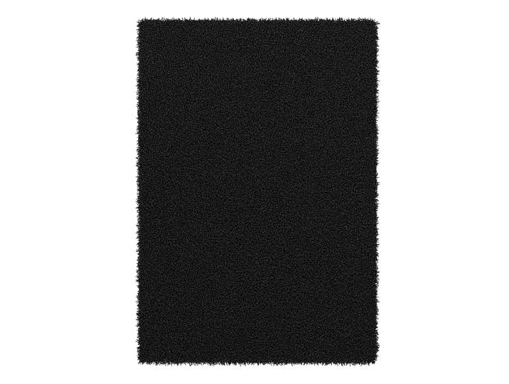 Hochflor Teppich 160 x 230 cm anthrazit