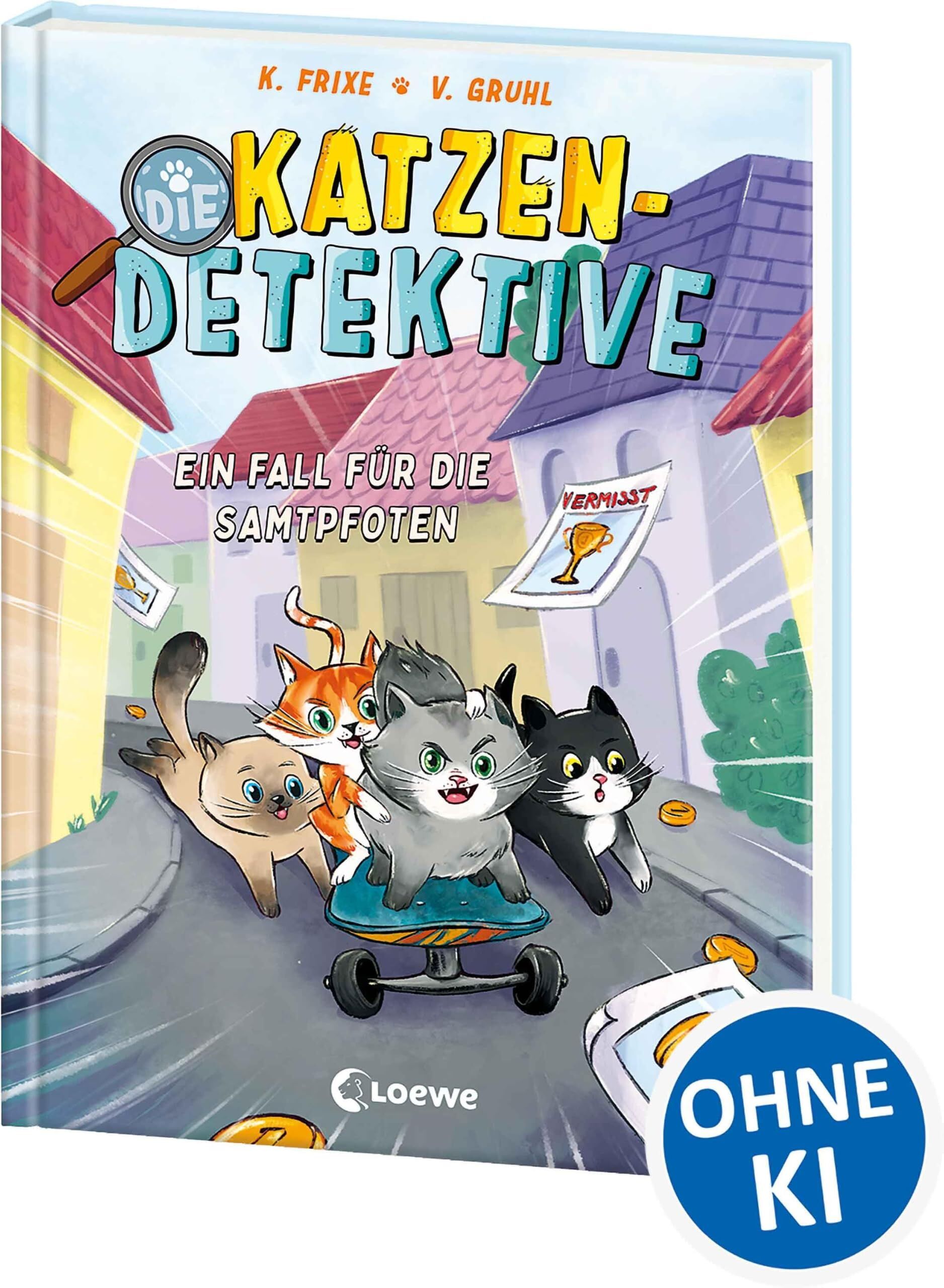 Katja Frixe - Die Katzen-Detektive (Band 1) - Ein Fall für die Samtpfoten - Preis vom 17.10.2026 19:25:27 h