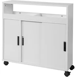 SoBuy, Badezimmerschrank, Badrollwagen (20 x 70 x 71 cm)