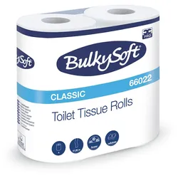 All Care BulkySoft Toilettenpapier - Zellstoff - 2-lagig - 80 Rollen - a 400 Blatt