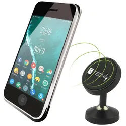 Techly I-SMART-UNI7 Halterung Passive Halterung Handy/Smartphone Schwarz