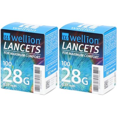 Wellion Lancets 28 G 2x 2x100 St Lanzetten