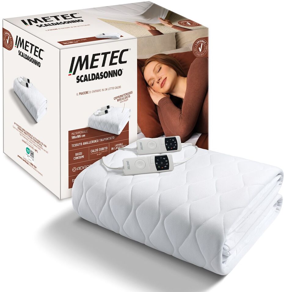 Scaldasonno Imetec Adapto Plus Maxi matrimoniale con 6 temperature