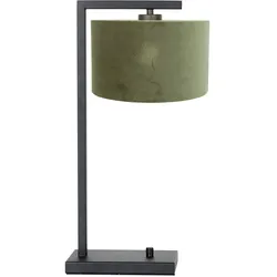 Tischleuchte Wohnzimmerlampe Leseleuchte Schlafzimmerleuchte Grün H 48 cm