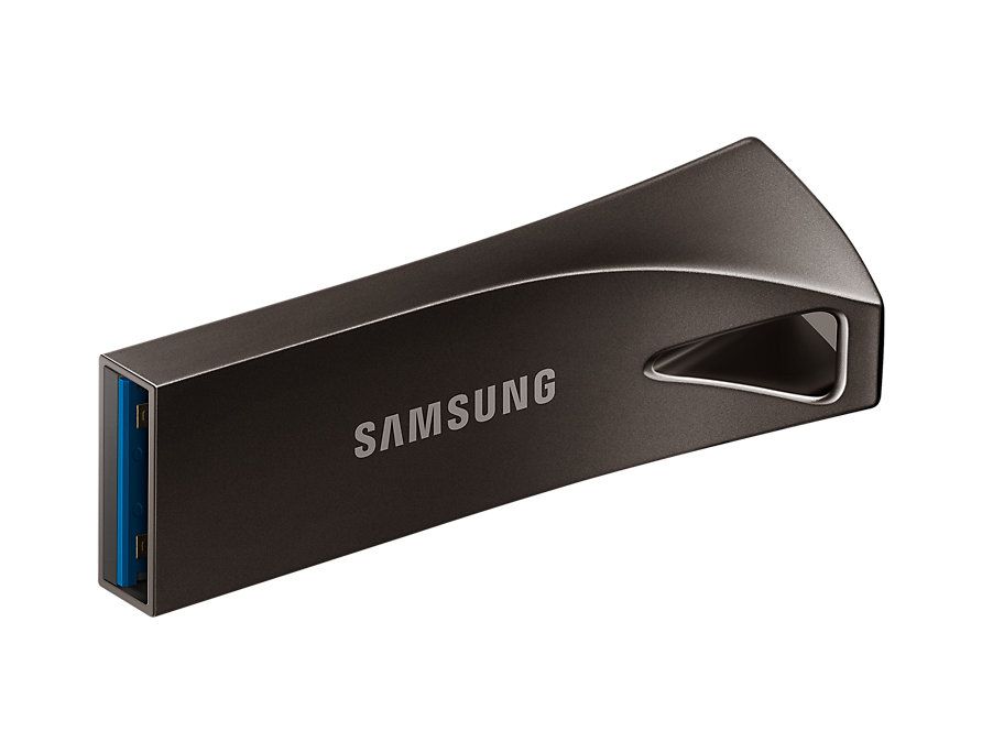 Samsung BAR Plus 128GB Flash Drive 3.1 USB Stick Metallgehäuse grau