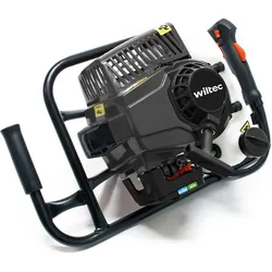 Wiltec, Gartenhandwerkzeug, Erdlochbohrer Set