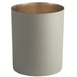 Chennai Windlicht XL cool gray/gold