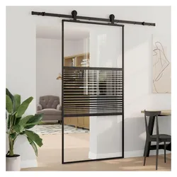 vidaXL, Zubehör Türbeschlag, Linvener (mit Streifenlinien-Design)