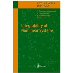 Integrability of Nonlinear Systems, Fachbücher von K. M. Tamizhmani, Basil Grammaticos, Yvette Kosmann-Schwarzbach