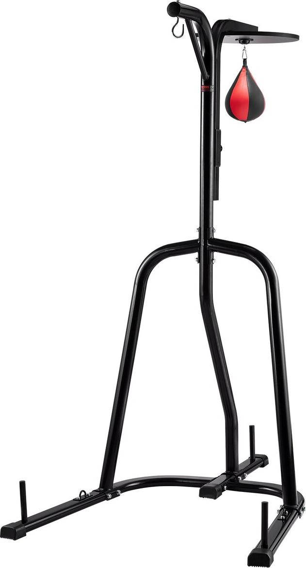 2 in 1 Heavy Duty Punching Bag Frame Boxing Punching Fitness Stand Steel