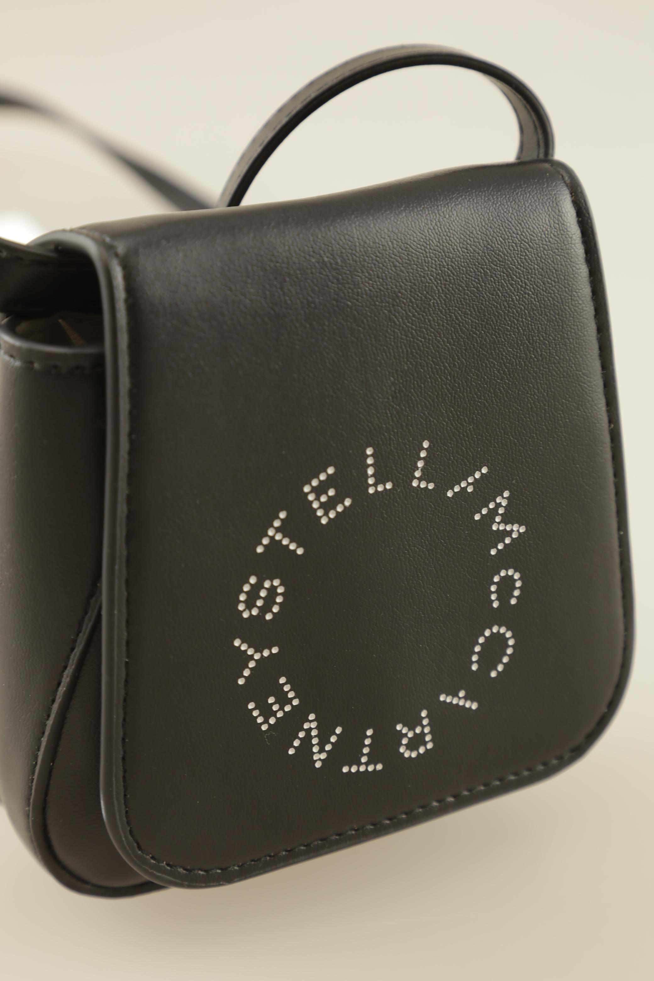 Stella McCartney Damen Handtasche klein, Schwarz, Synthetik / kein / Etikett - Second Hand