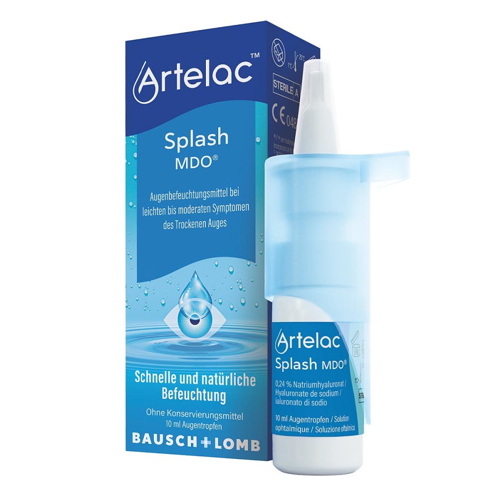 Dr. Gerhard Mann Artelac Splash MDO Augentropfen für trockene brennende Augen 07707027
