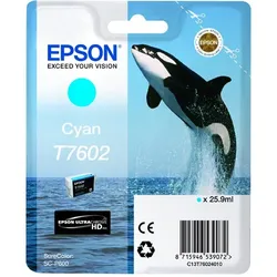 Epson T7602 (C13T76024010) - Tintenpatrone, cyan