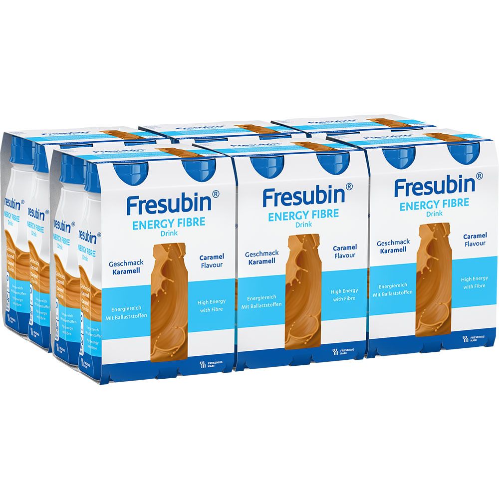 Fresubin Energy Fibre Drink Karamell Trinkflasche 24x200 ml Lösung