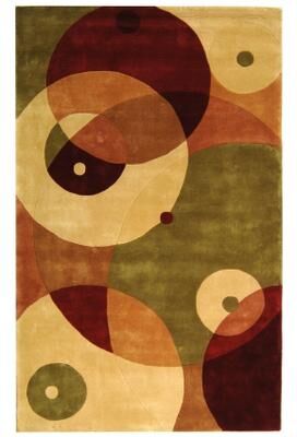 SAFAVIEH Handmade Rodeo Drive Lilo Mid-Century Modern Abstract Wool Rug