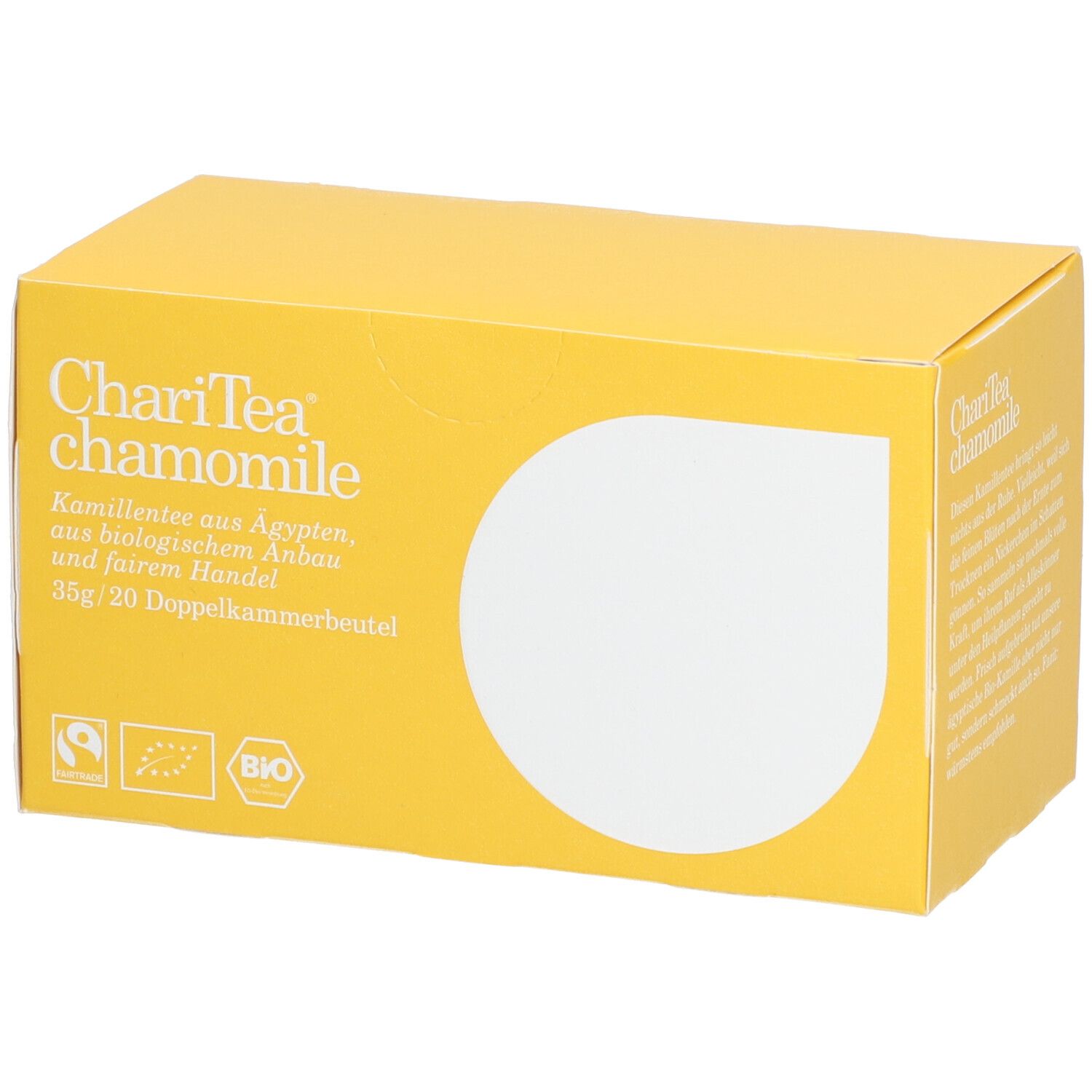 Charitea Chamomile Bio 20 St Filterbeutel