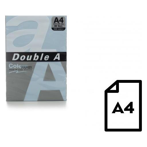 Double A Colour paper, 80g, A4, 500 sheets, Ocean (A4, 500 Blätter, 80 g/m²) (DA-Ocean)