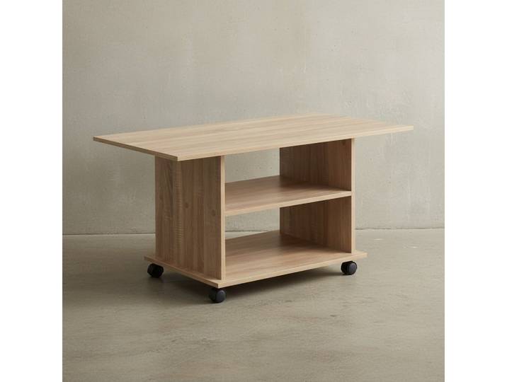 KADIMA DESIGN Couchtisch Kaffeetisch SEGRE - Stilvoll & geräumig, mobil & langlebig