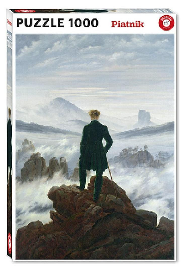 Friedrich - Wandelaar boven de nevelzee - Puzzel van 1000 stukjes